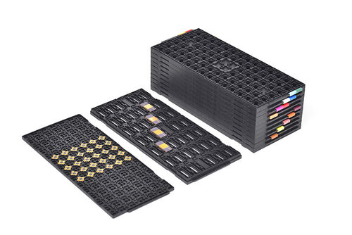 ถาด JEDEC ทางวิศวกรรมเพื่อความเสถียรทางความร้อนและระบบอัตโนมัติที่มีความแม่นยำสูง