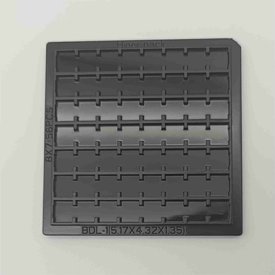 ซื้อ 56PCS ชุดวาฟเฟิลสีดำขนาด 2 นิ้วที่กำหนดเองพร้อมฝาปิดที่ตรงกัน online manufacture