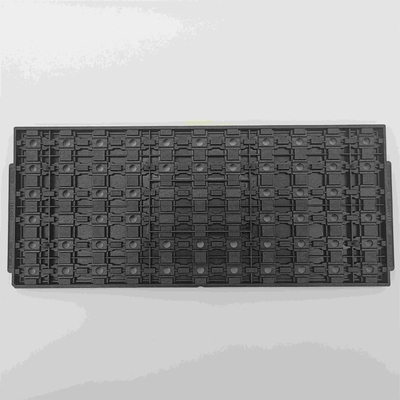 ซื้อ ยอมต่อความร้อน Jedec แมทริกซ์เทรย์ ดําสําหรับชิ้นส่วนอิเล็กทรอนิกส์ online manufacture