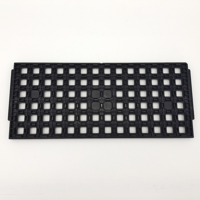 ซื้อ JEDEC Standard Tray การทําความสะอาด Ultrasonic สีดํา อุณหภูมิสูง IC Trays online manufacture