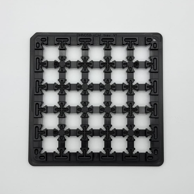 ซื้อ รองรับบริการที่กำหนดเอง ถาด IC Chip ที่ทนทานสำหรับการบรรจุส่วนประกอบอิเล็กทรอนิกส์ ESD Waffle Pack online manufacture