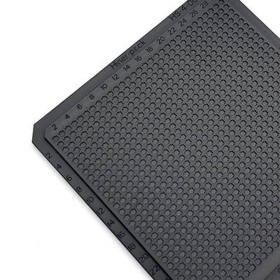 ซื้อ Durable Carbon Reinforced Waffle Pack Tray with Flatness Less Than 0.3mm for Temperature 80°C~120°C online manufacture