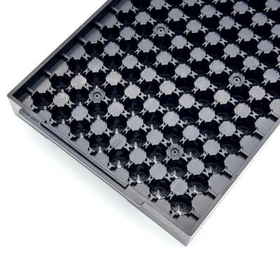 ซื้อ ถาด IC ที่เป็นไปตามมาตรฐาน JEDEC พร้อมช่องใส่ที่แม่นยำสำหรับ QFN BGA QFP การผลิตออนไลน์