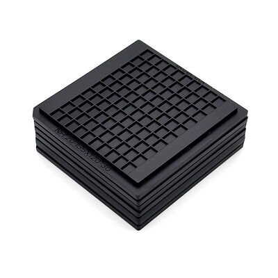 ซื้อ ตะกร้าชิปแบบถาวร ESD Safe Conductive ABS Waffle Pack สําหรับการเก็บและขนส่งไมโครชิป การผลิตออนไลน์