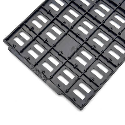 ซื้อ ช่อง JEDEC ที่สามารถนําไปใช้ได้หลายครั้ง และสามารถสะสมได้พร้อมกับ ESD Protection สําหรับการเก็บและขนส่ง IC ครึ่งนํา การผลิตออนไลน์
