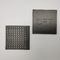 Black ESD Anti Static IC Chip Tray ทนต่ออุณหภูมิสูงสำหรับการโหลด Sapphire