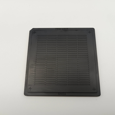 ราคาดี Wafer Die Black 4 นิ้ว ESD Waffle Pack Tray สำหรับ Micro IC Chips ออนไลน์