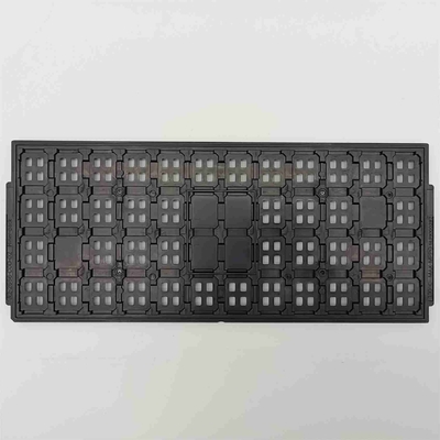 ราคาดี 4x12 Matrix MPPO Material ถาด JEDEC สีดำ สำหรับชิ้นส่วนอิเล็กทรอนิกส์ ออนไลน์