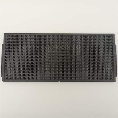 ราคาดี แมทริกซ์ Pes สีดํา Jedec Tray มาตรฐาน 0.76 มิลลิเมตร Flatness สําหรับชิ้นส่วนอิเล็กทรอนิกส์ ออนไลน์