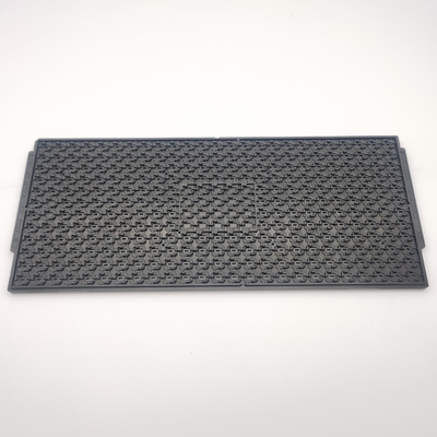 ราคาดี IC Packaging Jedec IC Trays พื้นที่ทนทาน สีดํา ความสูง 7.62mm ออนไลน์