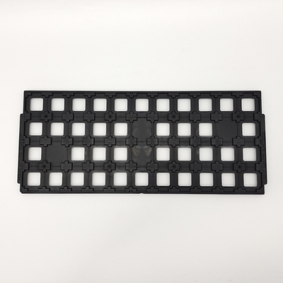 ราคาดี ตู้ Jedec อุณหภูมิสูงสีดําที่กําหนดเอง สําหรับบรรจุ IC ในวัสดุแท้ PPE ออนไลน์