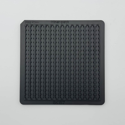 ราคาดี การออกแบบกล่องวอฟเฟิล ESD Protection Bare Die Trays สําหรับส่วนประกอบชิปขนาดเล็ก ออนไลน์