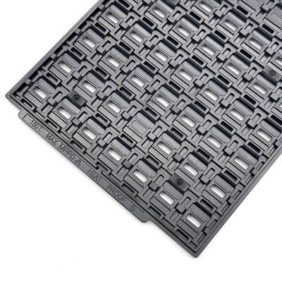ราคาดี 150°C ทนต่อความร้อน MPPO JEDEC IC Tray พร้อมช่องว่างที่สามารถปรับแต่งได้สําหรับบรรจุสารครึ่งตัวนํา ออนไลน์