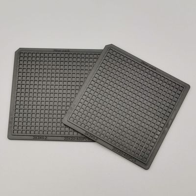 ราคาดี ROHS สีดําที่มั่นคง Flatness PC 2 นิ้วและ 4 นิ้ว Waffle Pack ชิปเทรย์สําหรับอิเล็กทรอนิกส์ Die ออนไลน์