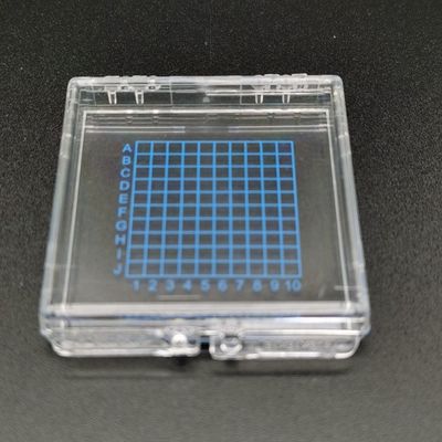 ราคาดี การพิมพ์สกรีนสีน้ำเงิน CSP Gel กล่องเหนียว ESD สำหรับชิ้นส่วนความจุ ออนไลน์