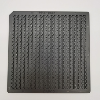 PC Waffle Pack Chip Trays สำหรับอุตสาหกรรมออปโตอิเล็กทรอนิกส์ที่โหลดแล้ว